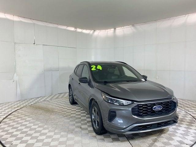 Carbonized Gray 2024 Ford Escape SUV / Crossover Front-Wheel Drive 8-Speed Automatic