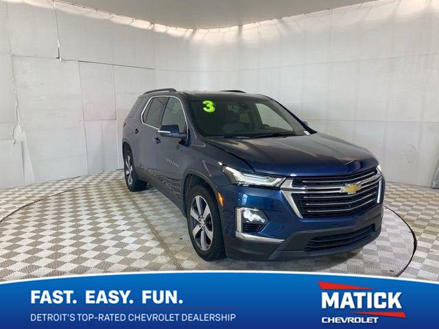 Northsky Blue Metallic 2023 Chevrolet Traverse SUV / Crossover Front-Wheel Drive 9-Speed Automatic