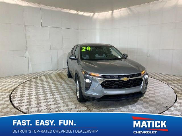 Sterling Gray Metallic 2024 Chevrolet Trax SUV / Crossover Front-Wheel Drive 6-Speed Automatic
