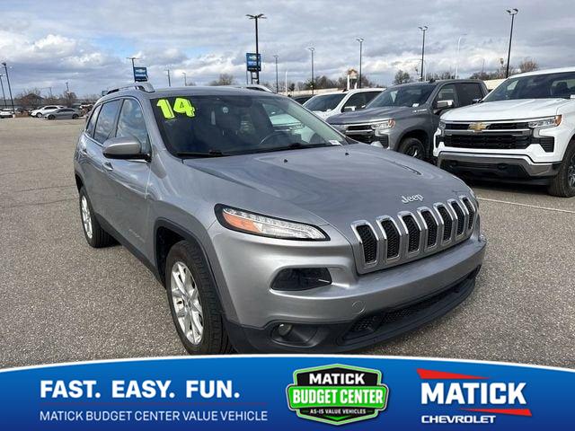 Billet Silver Metallic Clearcoat 2014 Jeep Cherokee SUV / Crossover Front-Wheel Drive 9-Speed Automatic