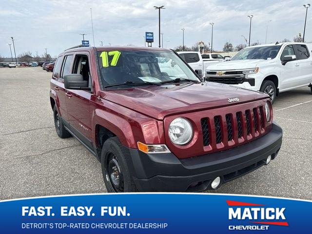 Deep Cherry Red Crystal Pearlcoat 2017 Jeep Patriot SUV / Crossover Front-Wheel Drive 6-Speed Automatic