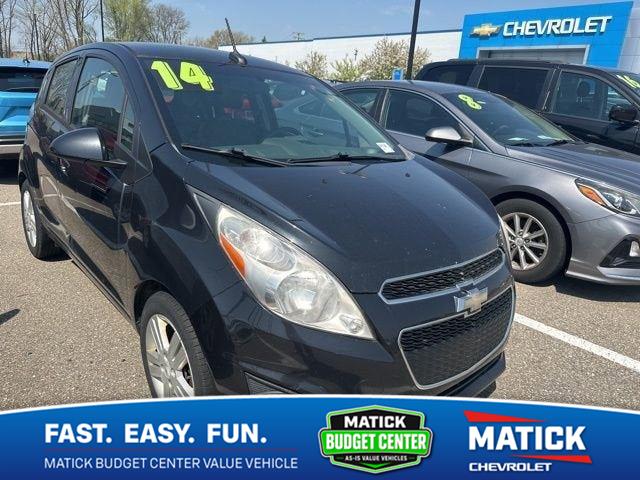 Black Granite 2014 Chevrolet Spark Hatchback Front-Wheel Drive Continuously Variable Transmission