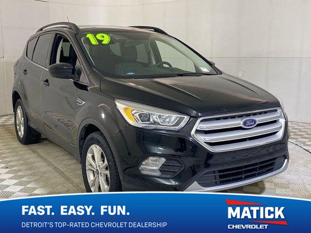Agate Black 2019 Ford Escape SUV / Crossover All-Wheel Drive 6-Speed Automatic