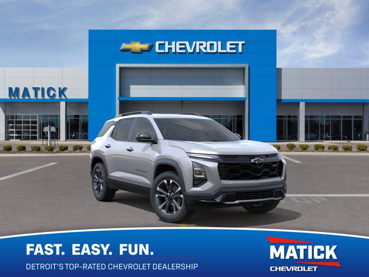 Sterling Gray Metallic 2027 Chevrolet Equinox SUV / Crossover Four-Wheel Drive 8-Speed Automatic