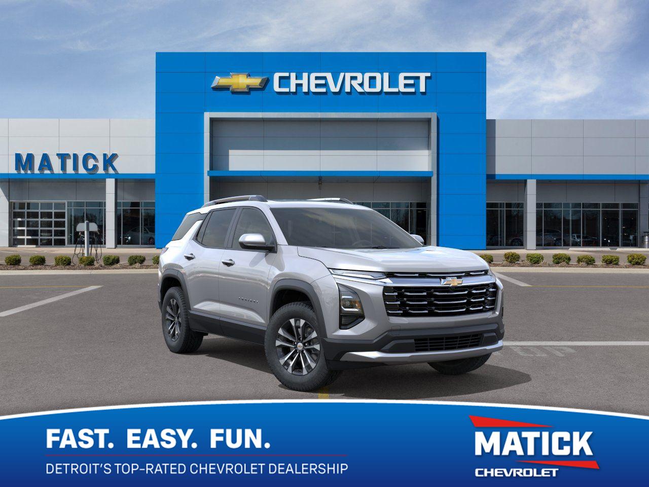 Sterling Gray Metallic 2027 Chevrolet Equinox SUV / Crossover Front-Wheel Drive 8-Speed Automatic