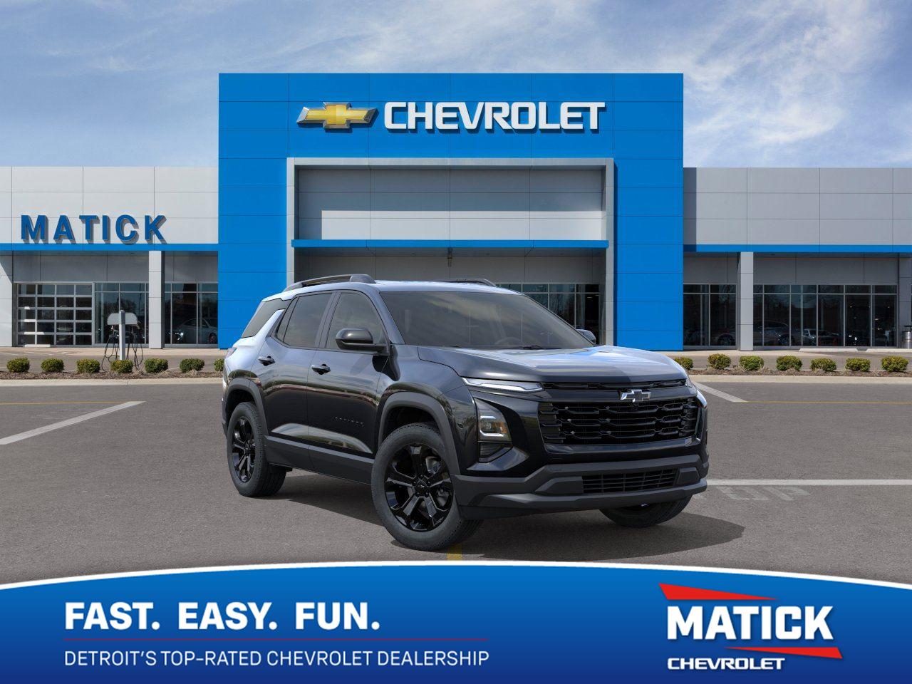 Mosaic Black Metallic 2027 Chevrolet Equinox SUV / Crossover Front-Wheel Drive 8-Speed Automatic