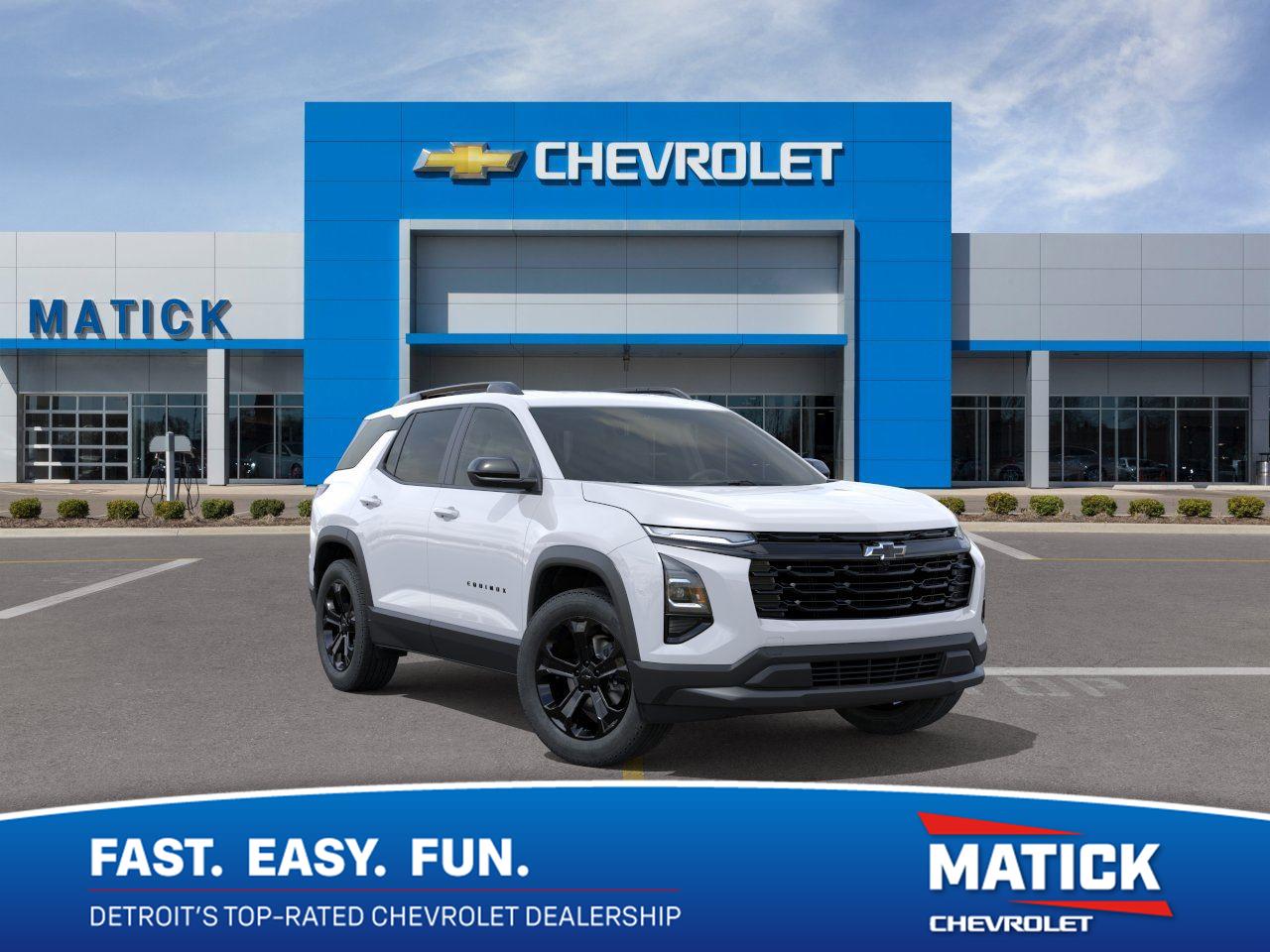 Summit White 2027 Chevrolet Equinox SUV / Crossover Front-Wheel Drive 8-Speed Automatic