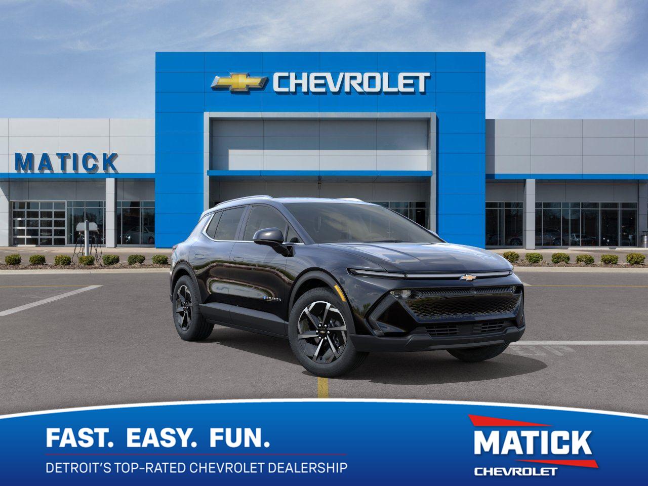 Black 2026 Chevrolet Equinox EV SUV / Crossover Front-Wheel Drive Automatic