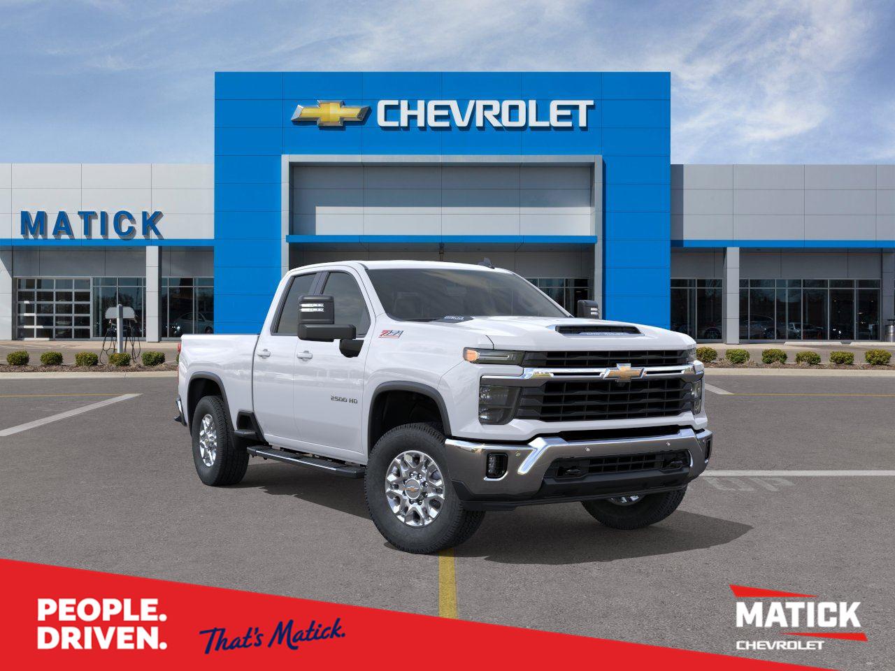 Summit White 2026 Chevrolet Silverado 2500HD Pickup Truck Four-Wheel Drive Automatic