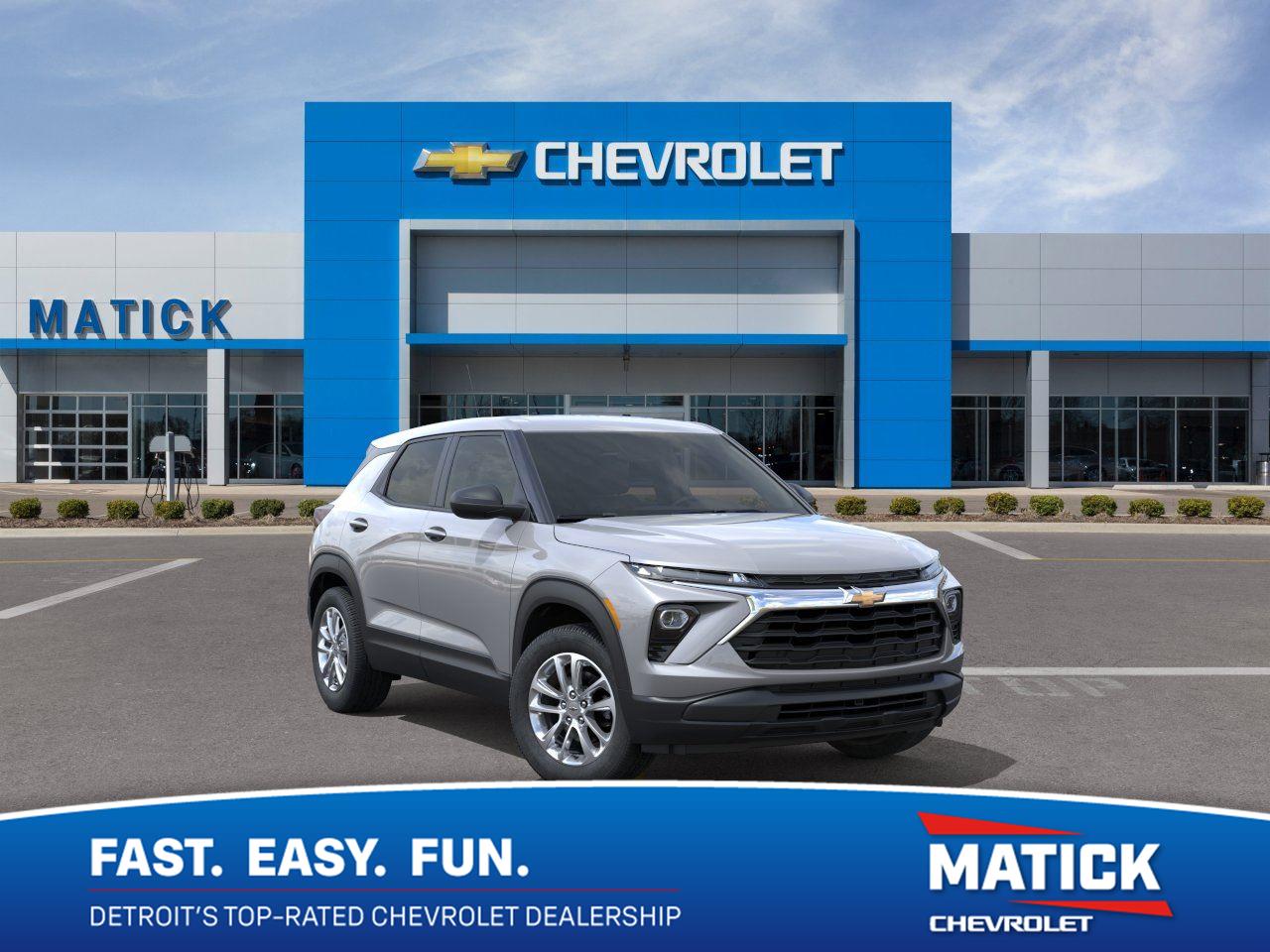 Sterling Gray Metallic 2026 Chevrolet Trailblazer SUV / Crossover Front-Wheel Drive Continuously Variable Transmission