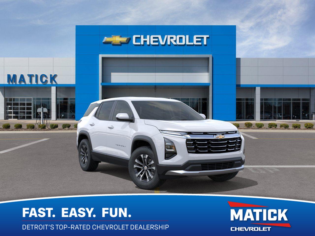 Summit White 2027 Chevrolet Equinox SUV / Crossover Front-Wheel Drive 8-Speed Automatic