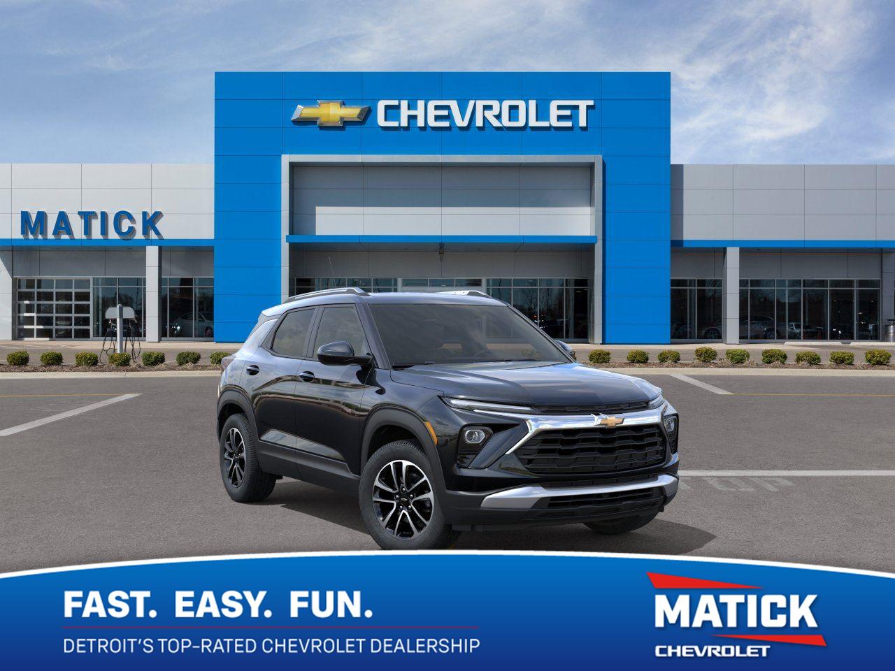 Mosaic Black Metallic 2026 Chevrolet Trailblazer SUV / Crossover Front-Wheel Drive Continuously Variable Transmission