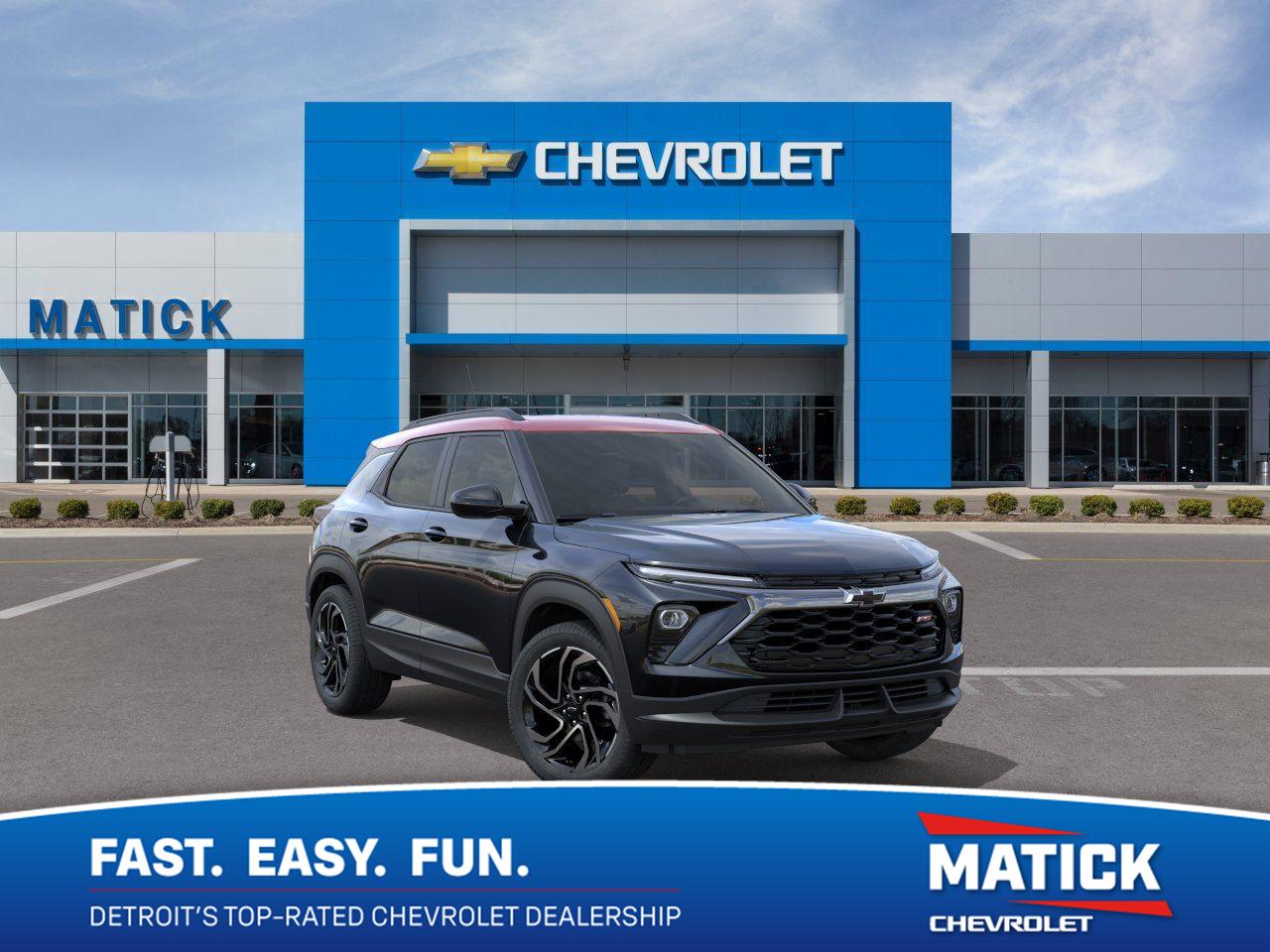Mosaic Black Metallic 2026 Chevrolet Trailblazer SUV / Crossover Front-Wheel Drive Continuously Variable Transmission