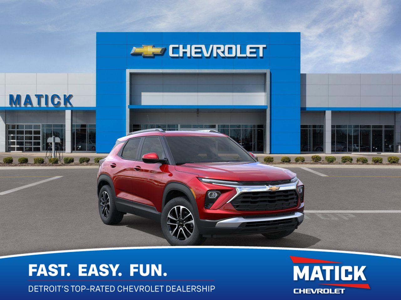 Apex Red 2026 Chevrolet Trailblazer SUV / Crossover Front-Wheel Drive Continuously Variable Transmission