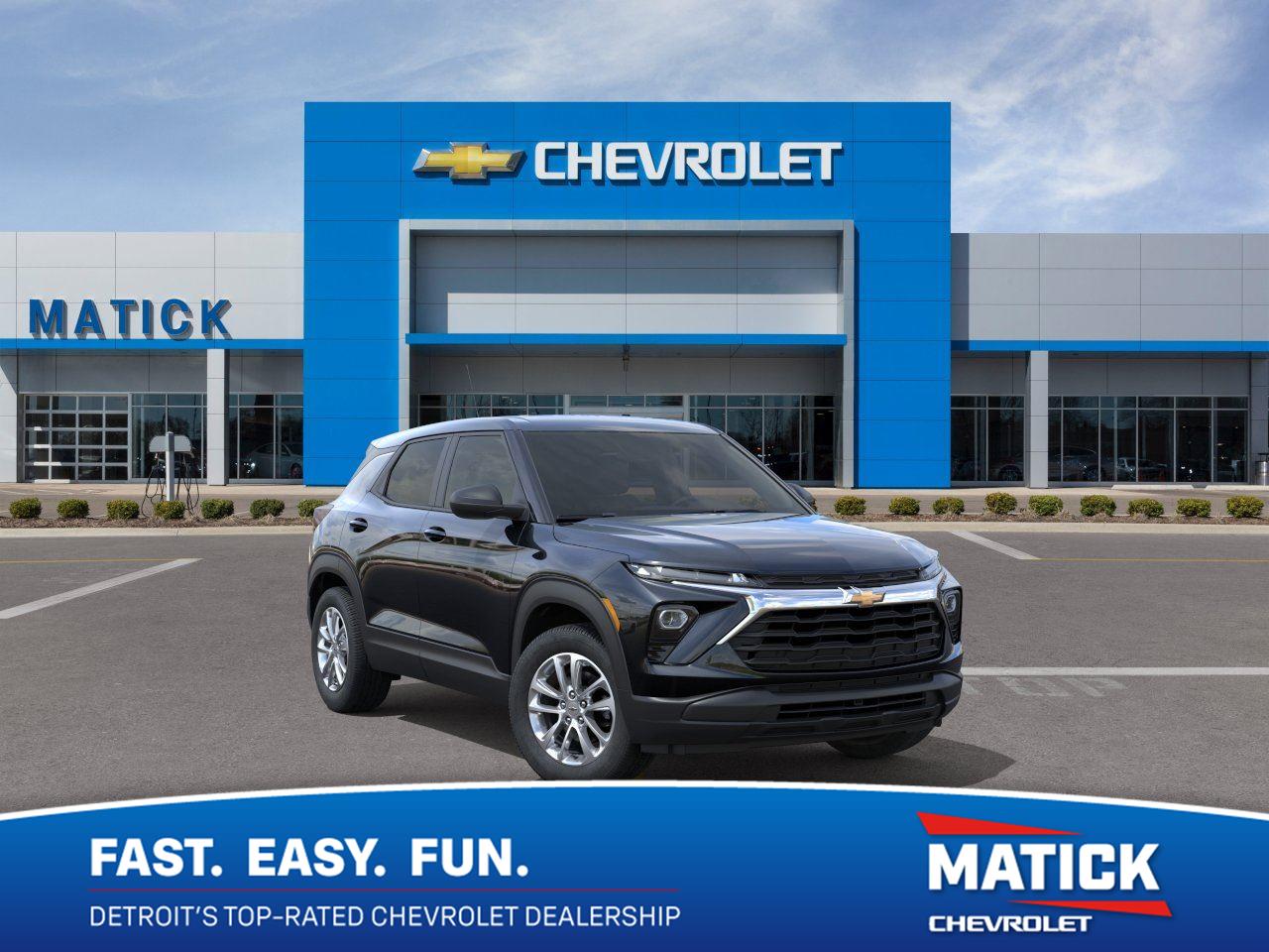 Mosaic Black Metallic 2026 Chevrolet Trailblazer SUV / Crossover Front-Wheel Drive Continuously Variable Transmission
