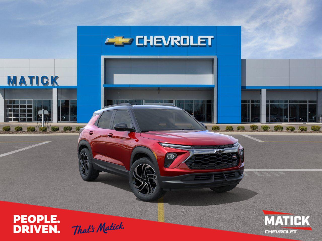 Apex Red 2026 Chevrolet Trailblazer SUV / Crossover Front-Wheel Drive Continuously Variable Transmission