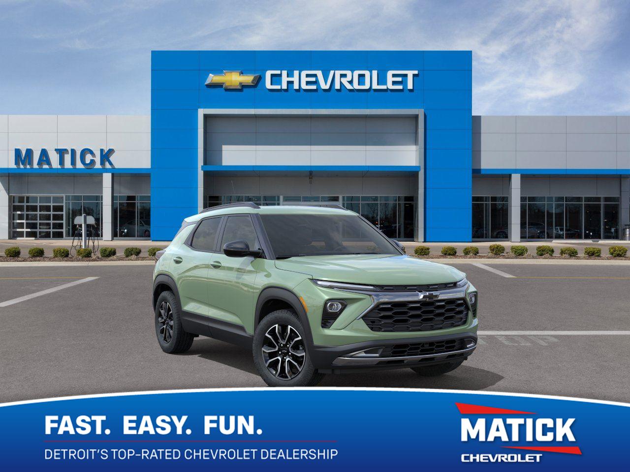 Cacti Green 2026 Chevrolet Trailblazer SUV / Crossover Four-Wheel Drive 9-Speed Automatic