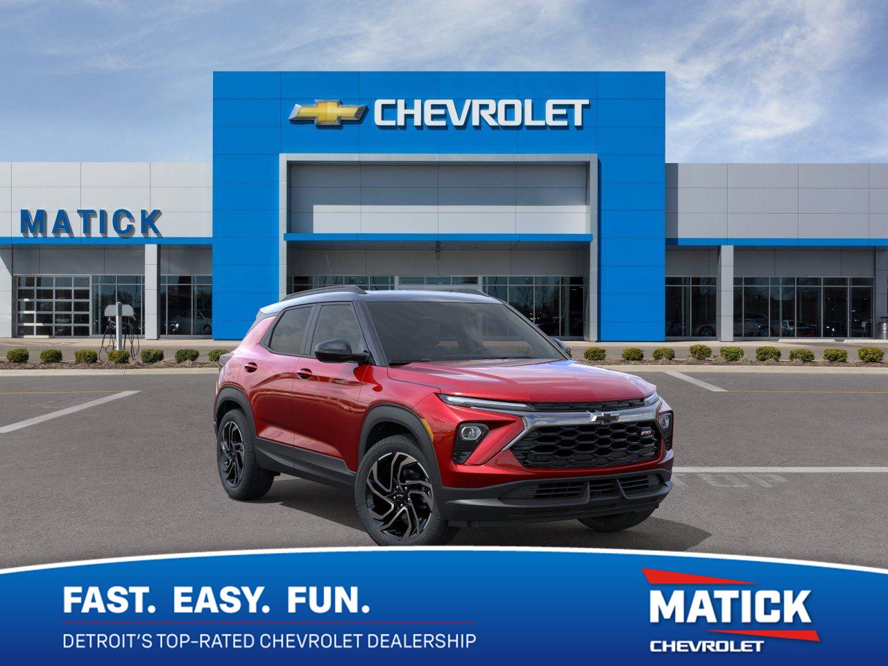 Apex Red 2026 Chevrolet Trailblazer SUV / Crossover Front-Wheel Drive Continuously Variable Transmission