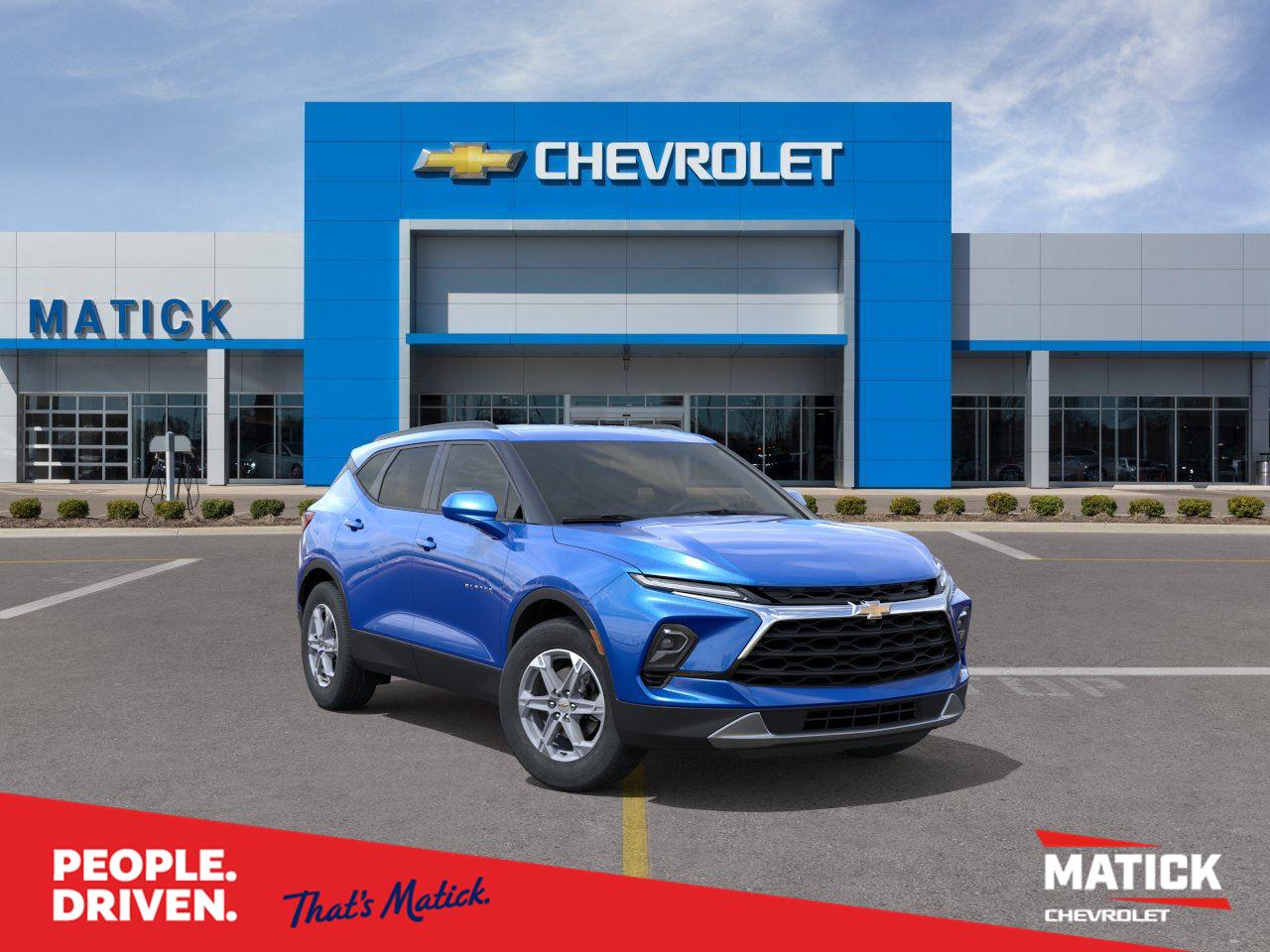 Riptide Blue Metallic 2026 Chevrolet Blazer SUV / Crossover  9-Speed Automatic