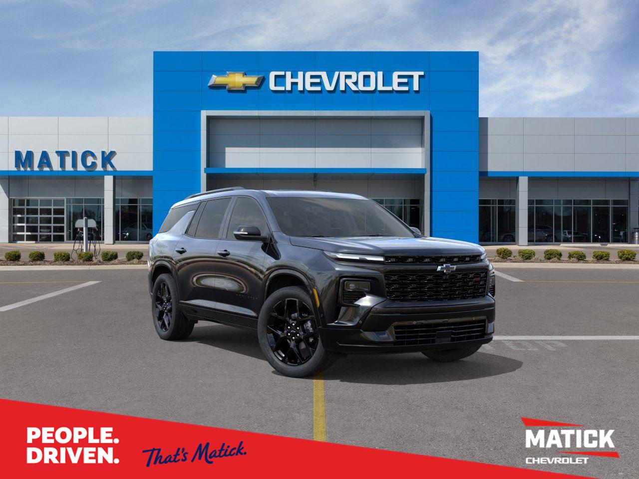 Mosaic Black Metallic 2026 Chevrolet Traverse SUV / Crossover Four-Wheel Drive 8-Speed Automatic