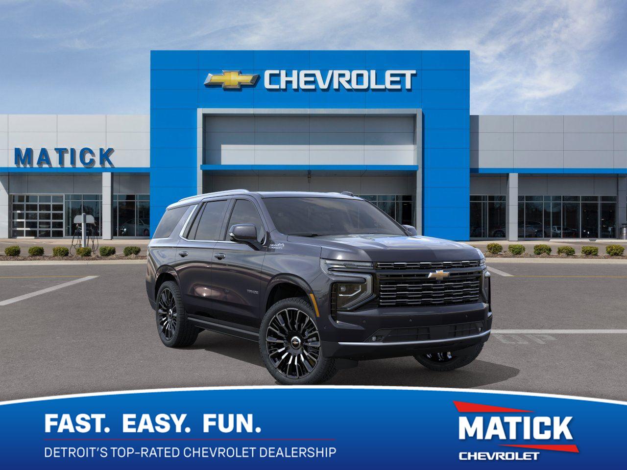 Dark Ash Metallic 2026 Chevrolet Tahoe SUV / Crossover Four-Wheel Drive Automatic