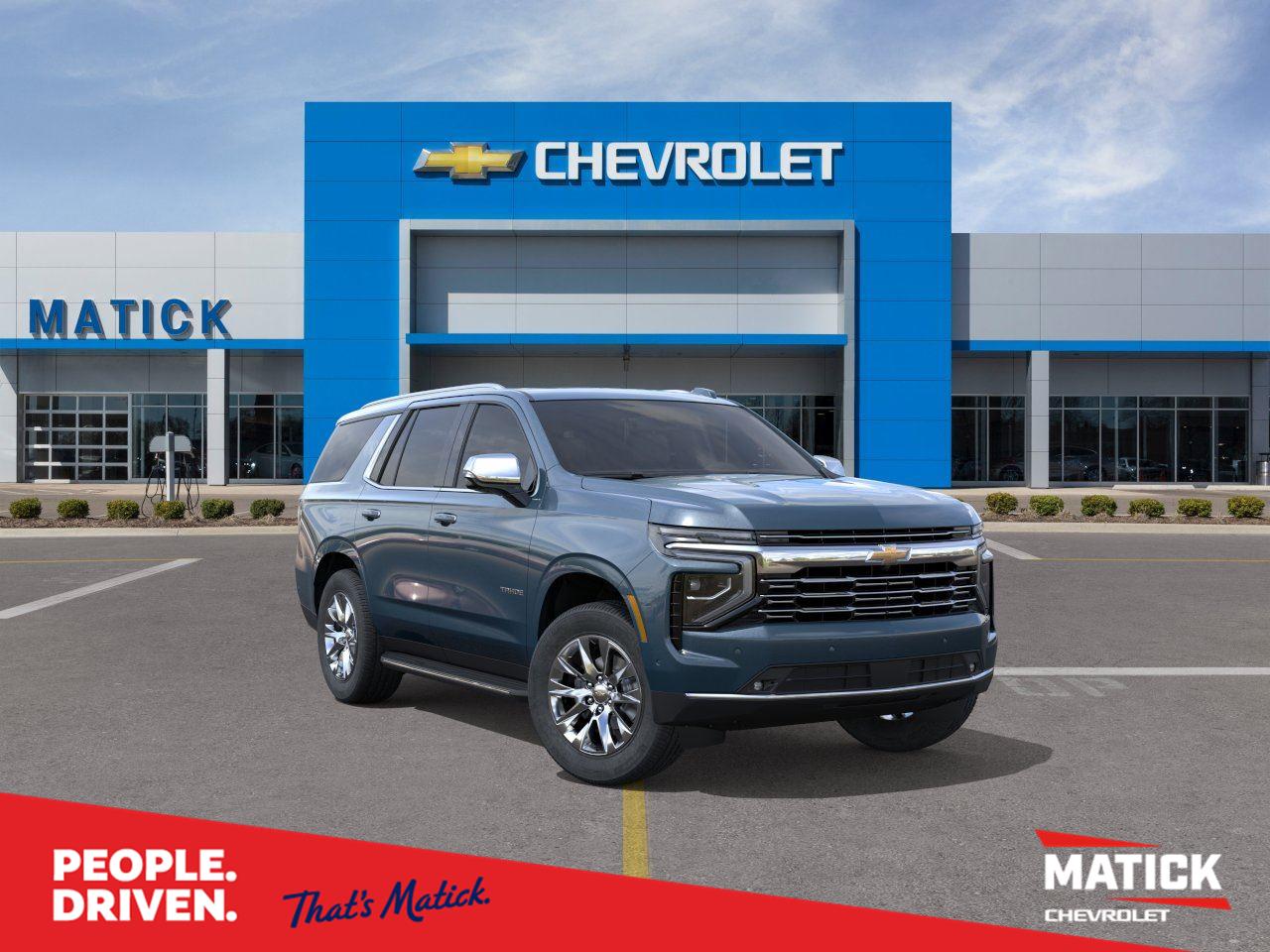 Lakeshore Blue Metallic 2026 Chevrolet Tahoe SUV / Crossover Four-Wheel Drive Automatic