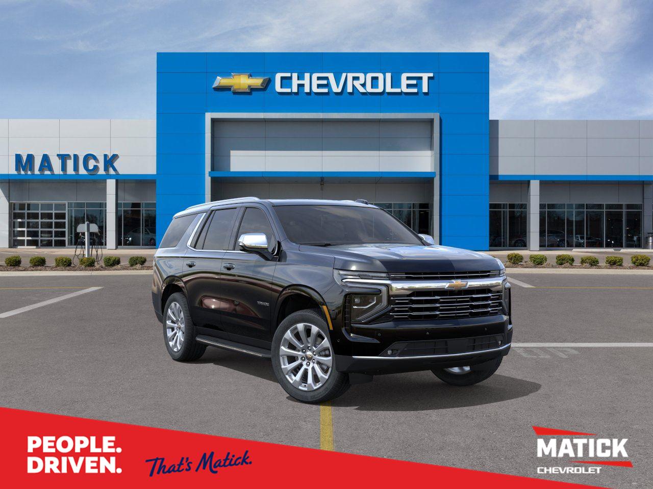 Black 2026 Chevrolet Tahoe SUV / Crossover Four-Wheel Drive Automatic