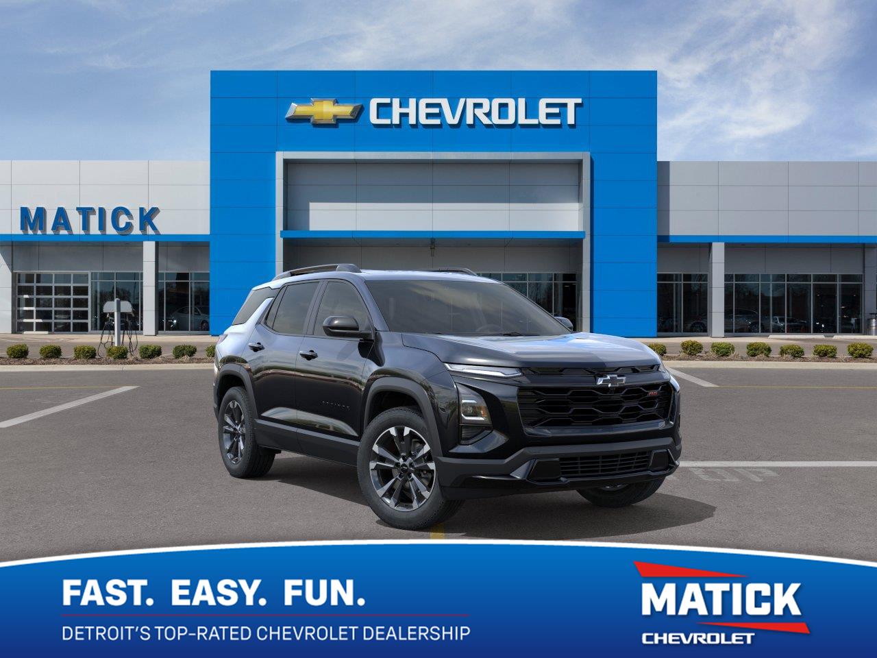 Mosaic Black Metallic 2027 Chevrolet Equinox SUV / Crossover Four-Wheel Drive 8-Speed Automatic
