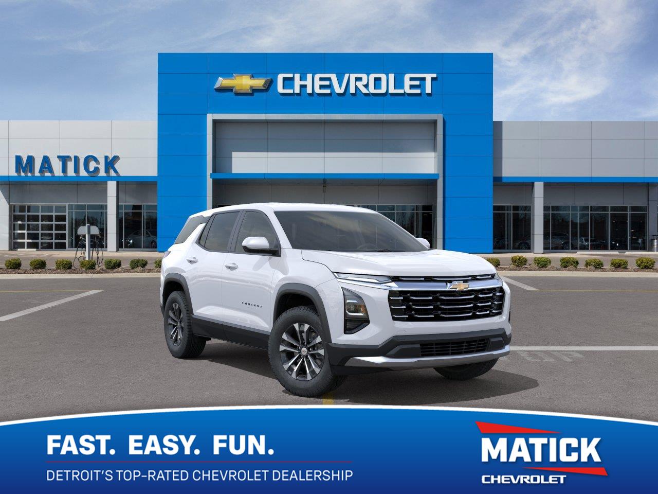 Summit White 2027 Chevrolet Equinox SUV / Crossover Front-Wheel Drive 8-Speed Automatic