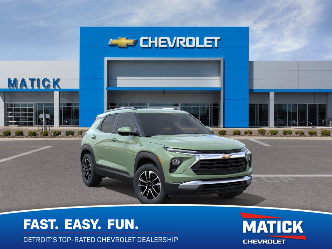 Cacti Green 2026 Chevrolet Trailblazer SUV / Crossover Front-Wheel Drive Continuously Variable Transmission