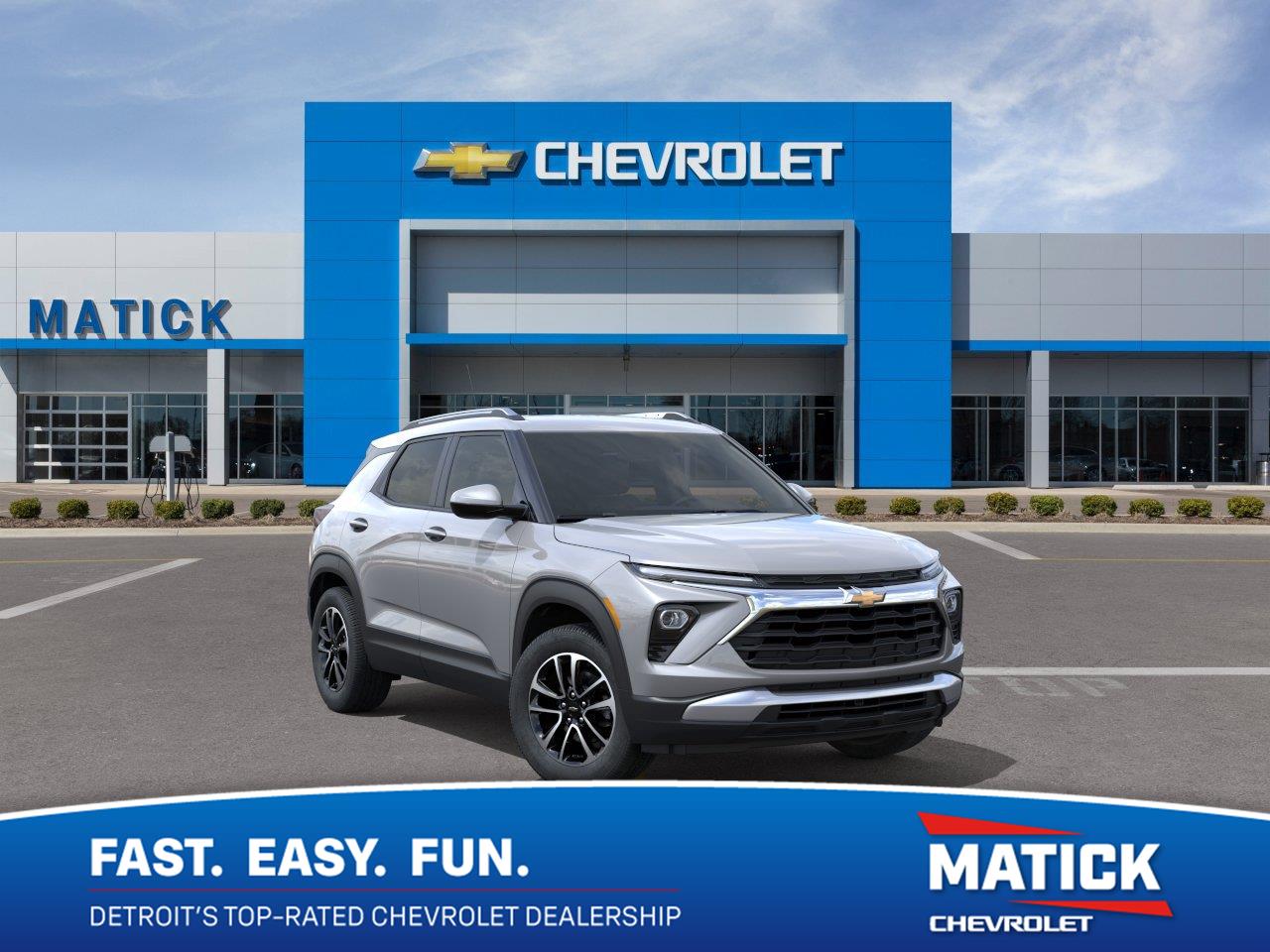 Sterling Gray Metallic 2026 Chevrolet Trailblazer SUV / Crossover Front-Wheel Drive Continuously Variable Transmission