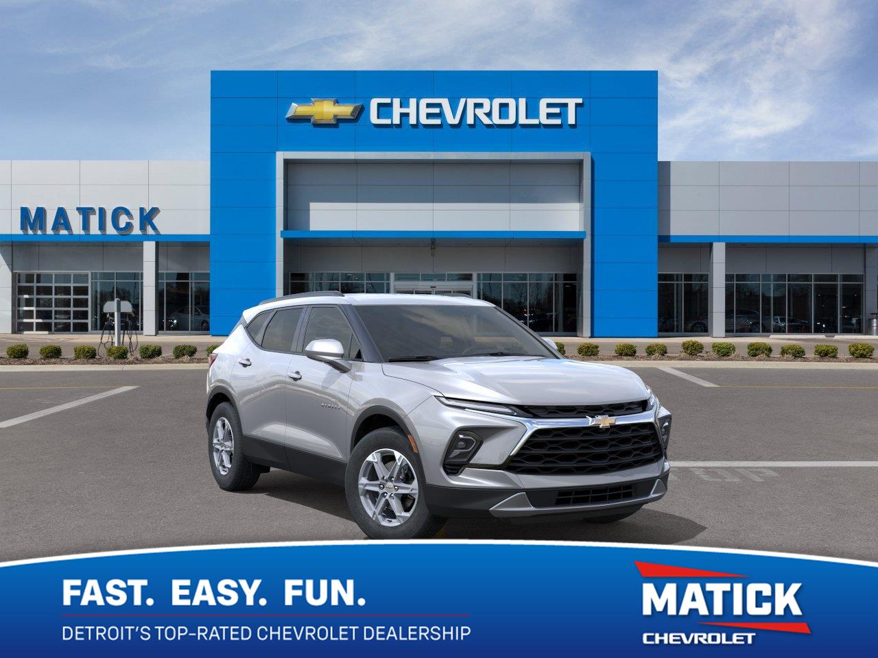 Sterling Gray Metallic 2026 Chevrolet Blazer SUV / Crossover 9-Speed Automatic