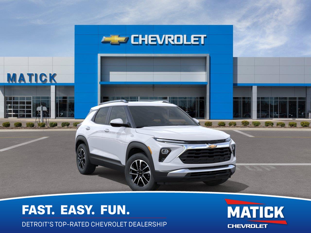 Summit White 2026 Chevrolet Trailblazer SUV / Crossover Front-Wheel Drive Continuously Variable Transmission