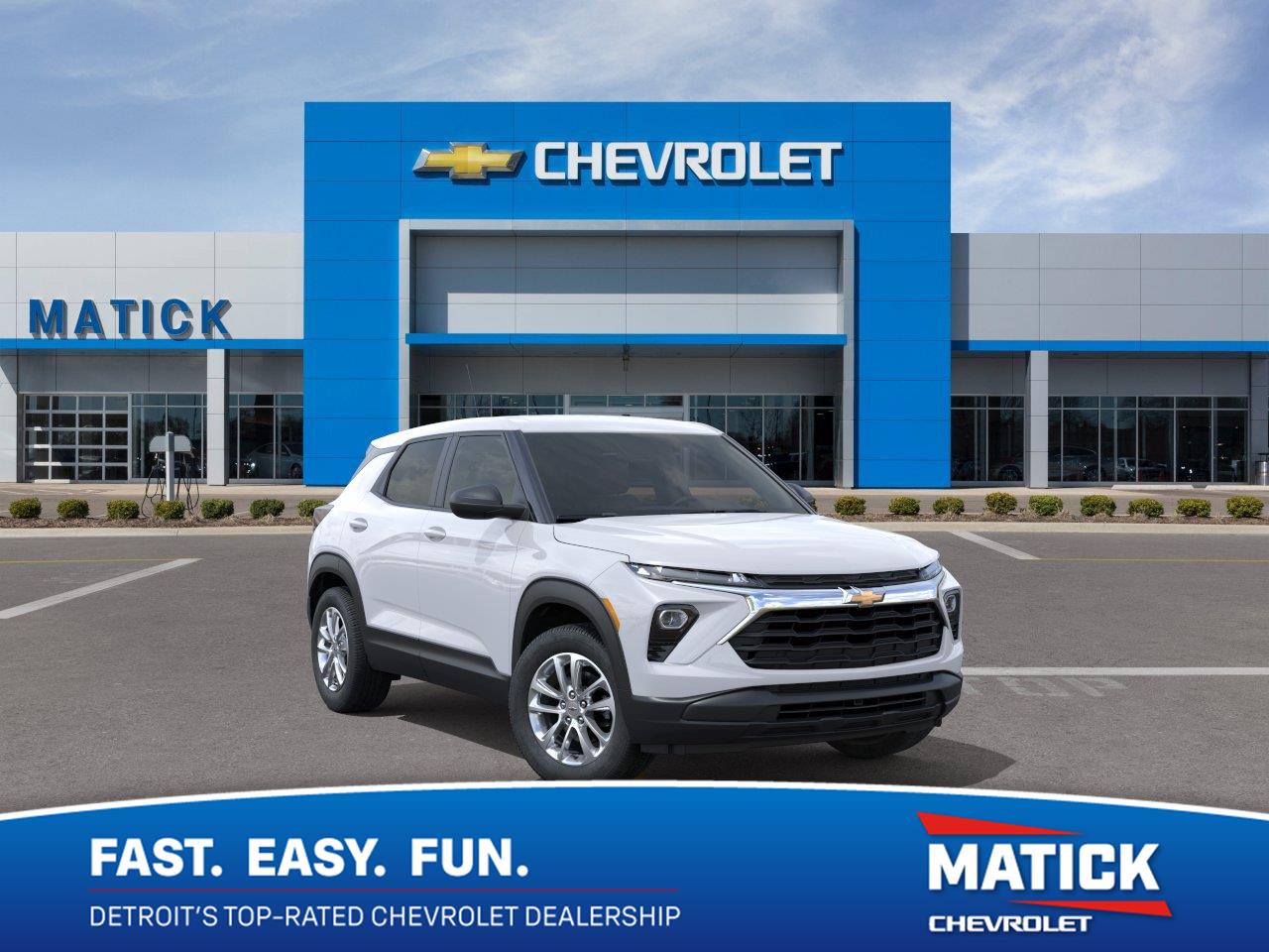 Summit White 2026 Chevrolet Trailblazer SUV / Crossover Front-Wheel Drive Continuously Variable Transmission