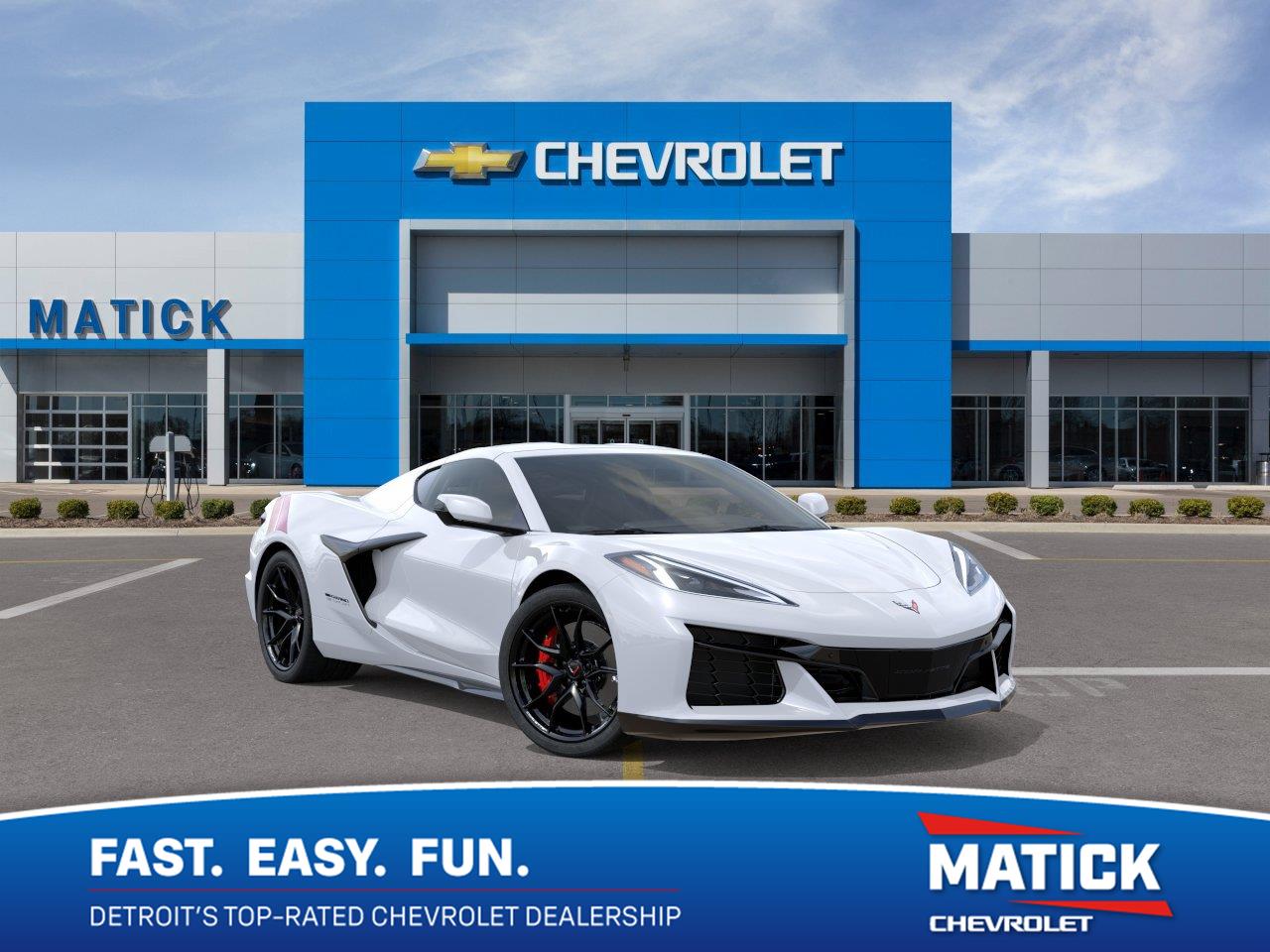 Arctic White 2027 Chevrolet Corvette Coupe Rear-Wheel Drive 8-Speed Dual Clutch