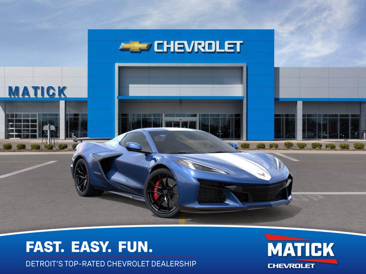 Admiral Blue Metallic 2027 Chevrolet Corvette Convertible Rear-Wheel Drive 8-Speed Dual Clutch
