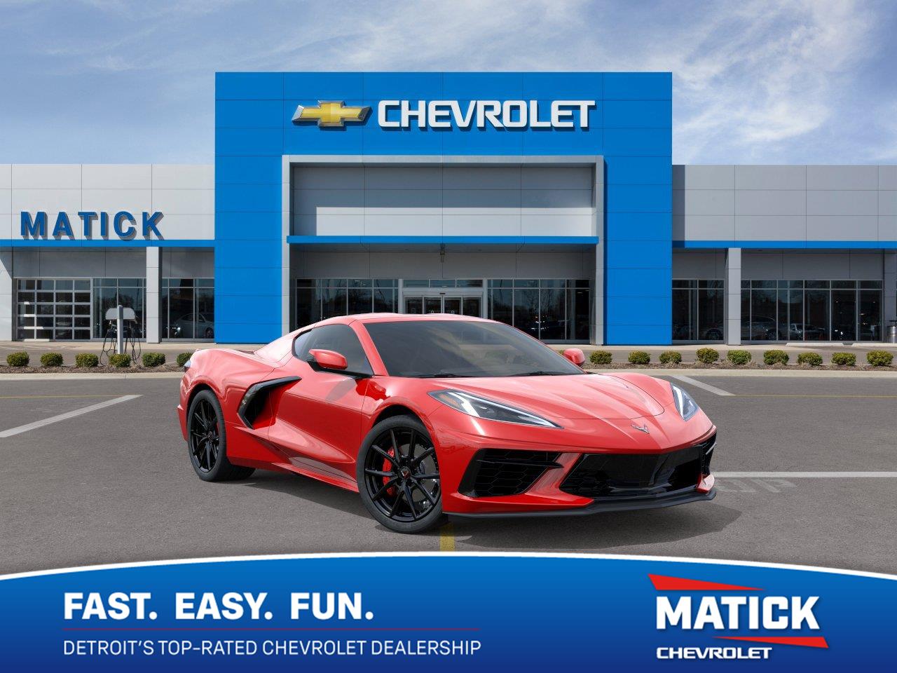 Torch Red 2027 Chevrolet Corvette Coupe Rear-Wheel Drive 8-Speed Dual Clutch