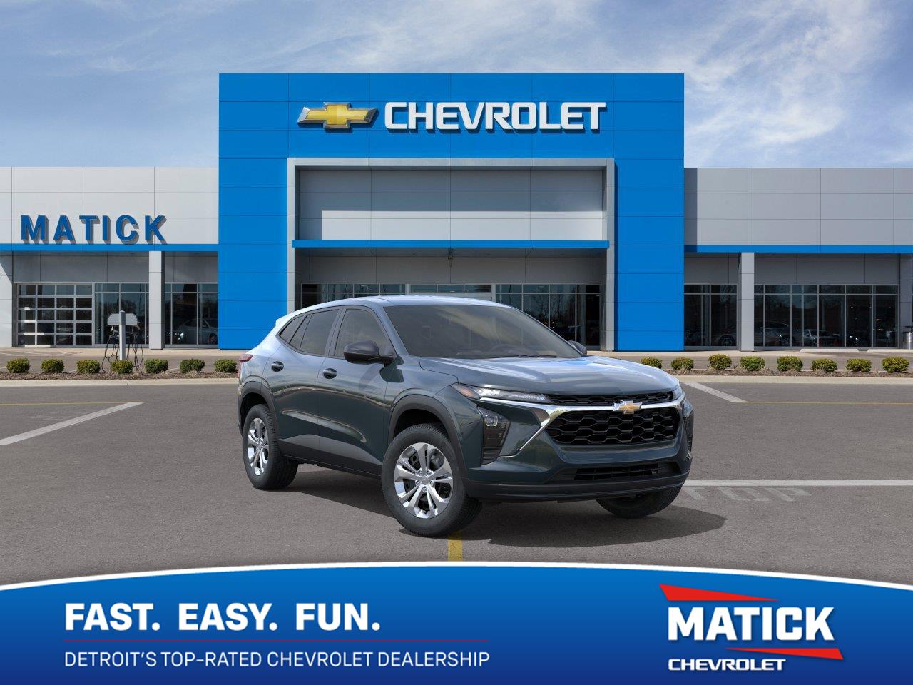 Cypress Gray 2026 Chevrolet Trax SUV / Crossover Front-Wheel Drive 6-Speed Automatic