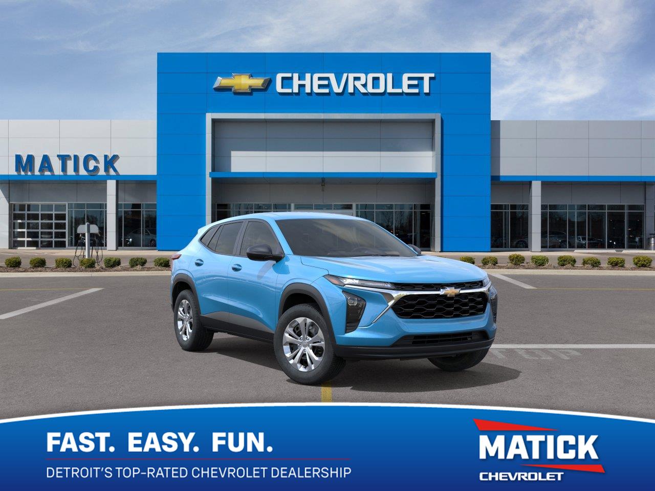 Marina Blue Metallic 2026 Chevrolet Trax SUV / Crossover Front-Wheel Drive 6-Speed Automatic