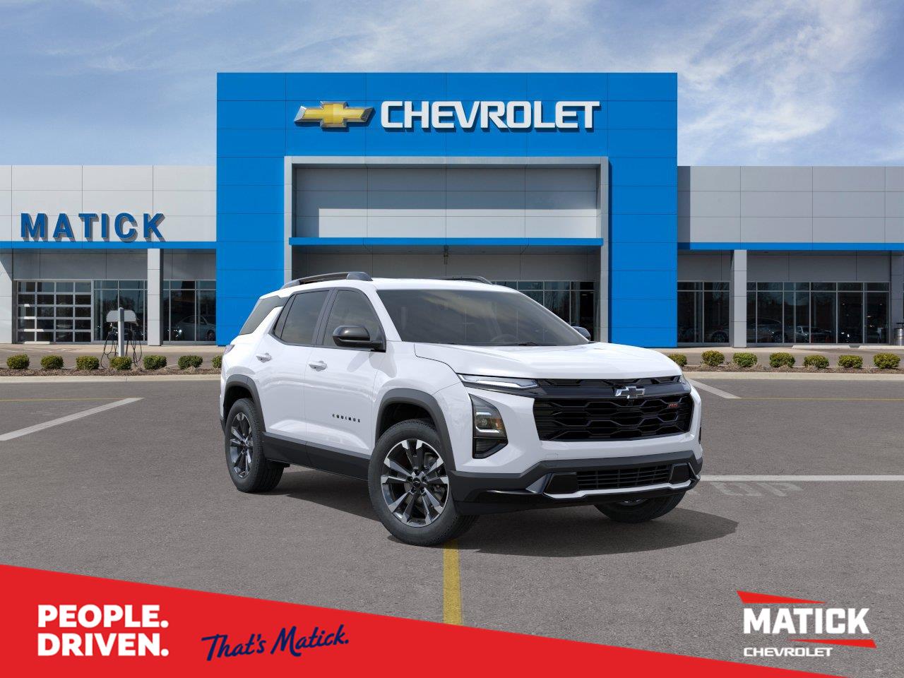 Polar White Tricoat 2027 Chevrolet Equinox SUV / Crossover Four-Wheel Drive 8-Speed Automatic