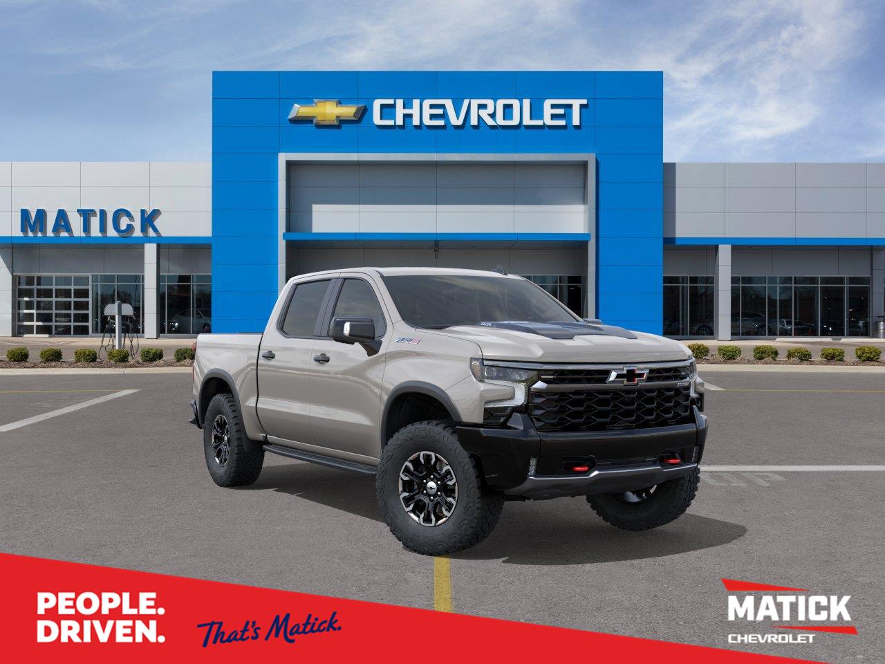 White Sands 2026 Chevrolet Silverado 1500 Pickup Truck Four-Wheel Drive Automatic