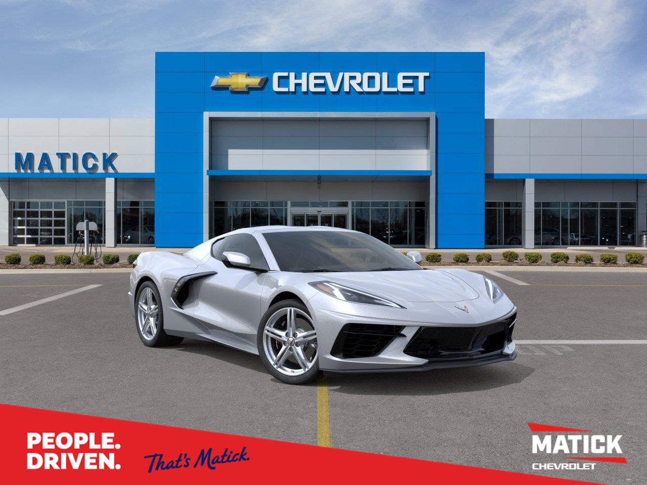 Blade Silver Metallic 2027 Chevrolet Corvette Coupe Rear-Wheel Drive 8-Speed Dual Clutch