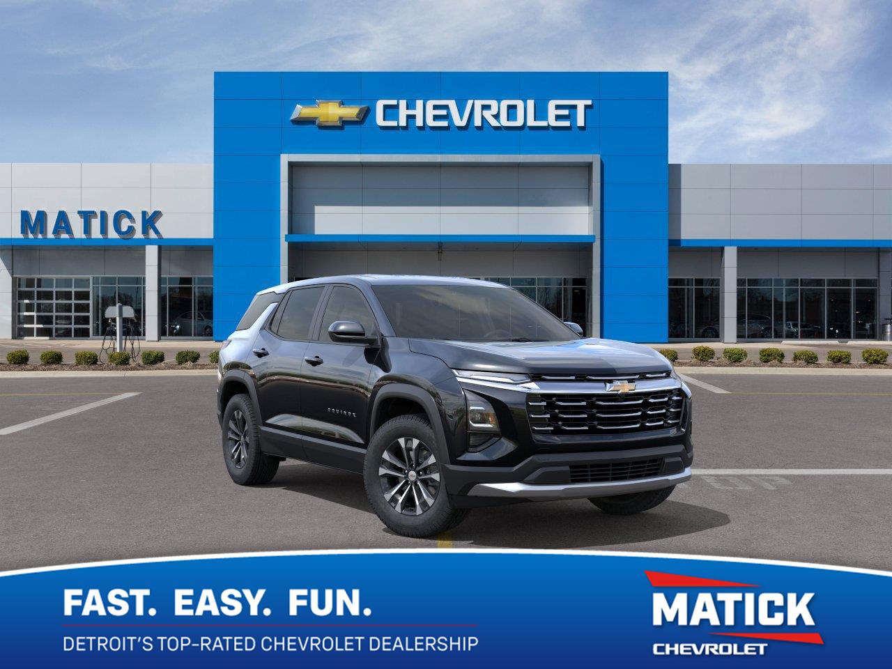 Mosaic Black Metallic 2027 Chevrolet Equinox SUV / Crossover Front-Wheel Drive 8-Speed Automatic