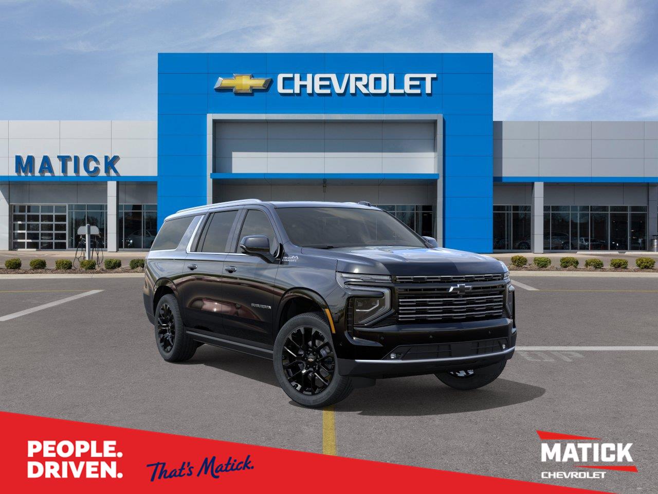 Black 2026 Chevrolet Suburban SUV / Crossover Four-Wheel Drive Automatic