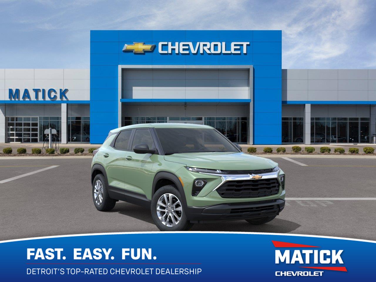 Cacti Green 2026 Chevrolet Trailblazer SUV / Crossover Front-Wheel Drive Continuously Variable Transmission