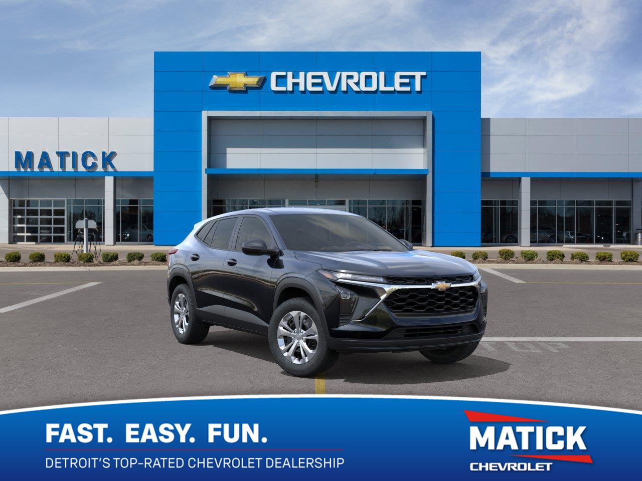 Mosaic Black Metallic 2026 Chevrolet Trax SUV / Crossover Front-Wheel Drive 6-Speed Automatic