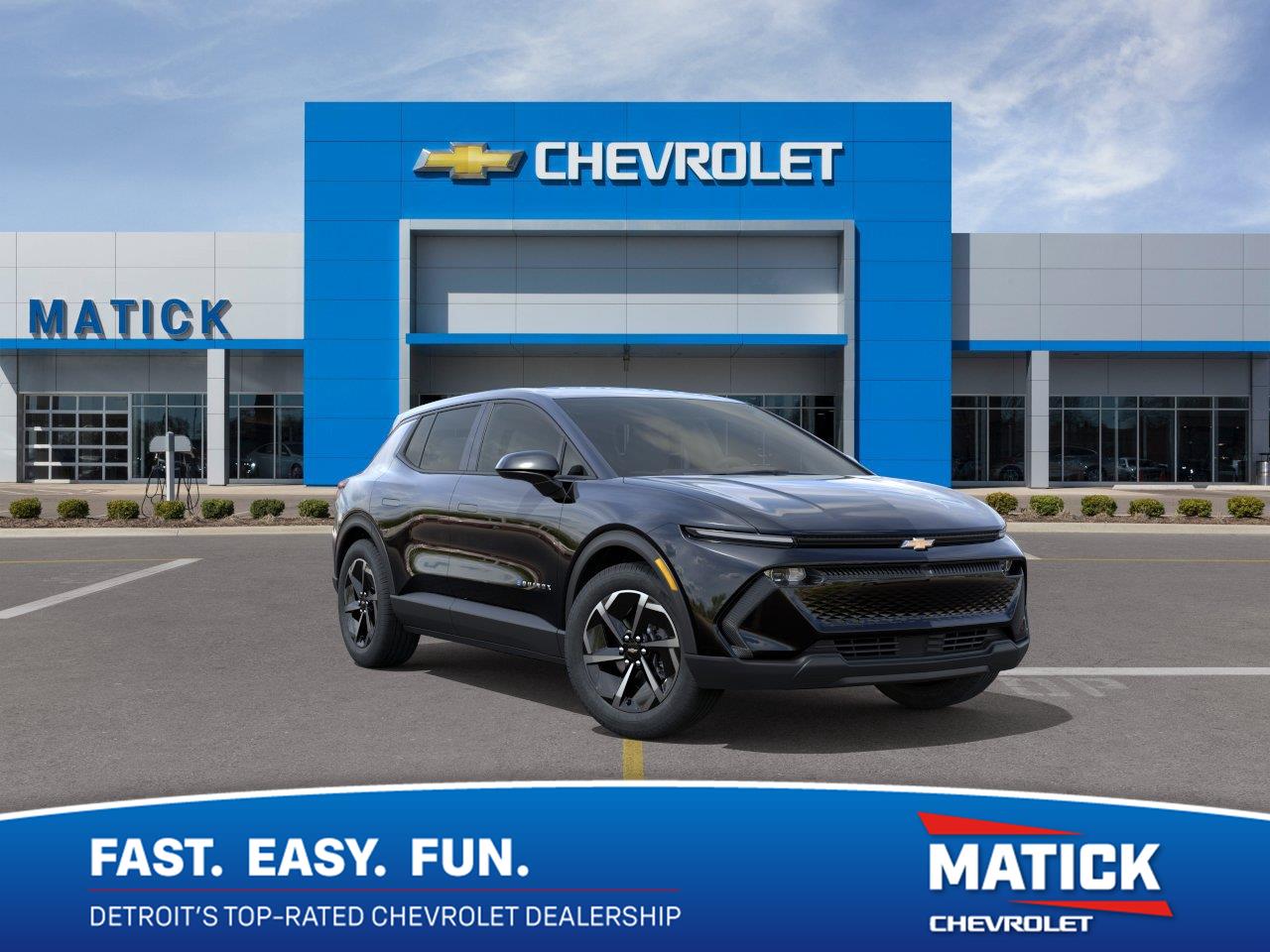 Black 2026 Chevrolet Equinox EV SUV / Crossover Front-Wheel Drive Automatic