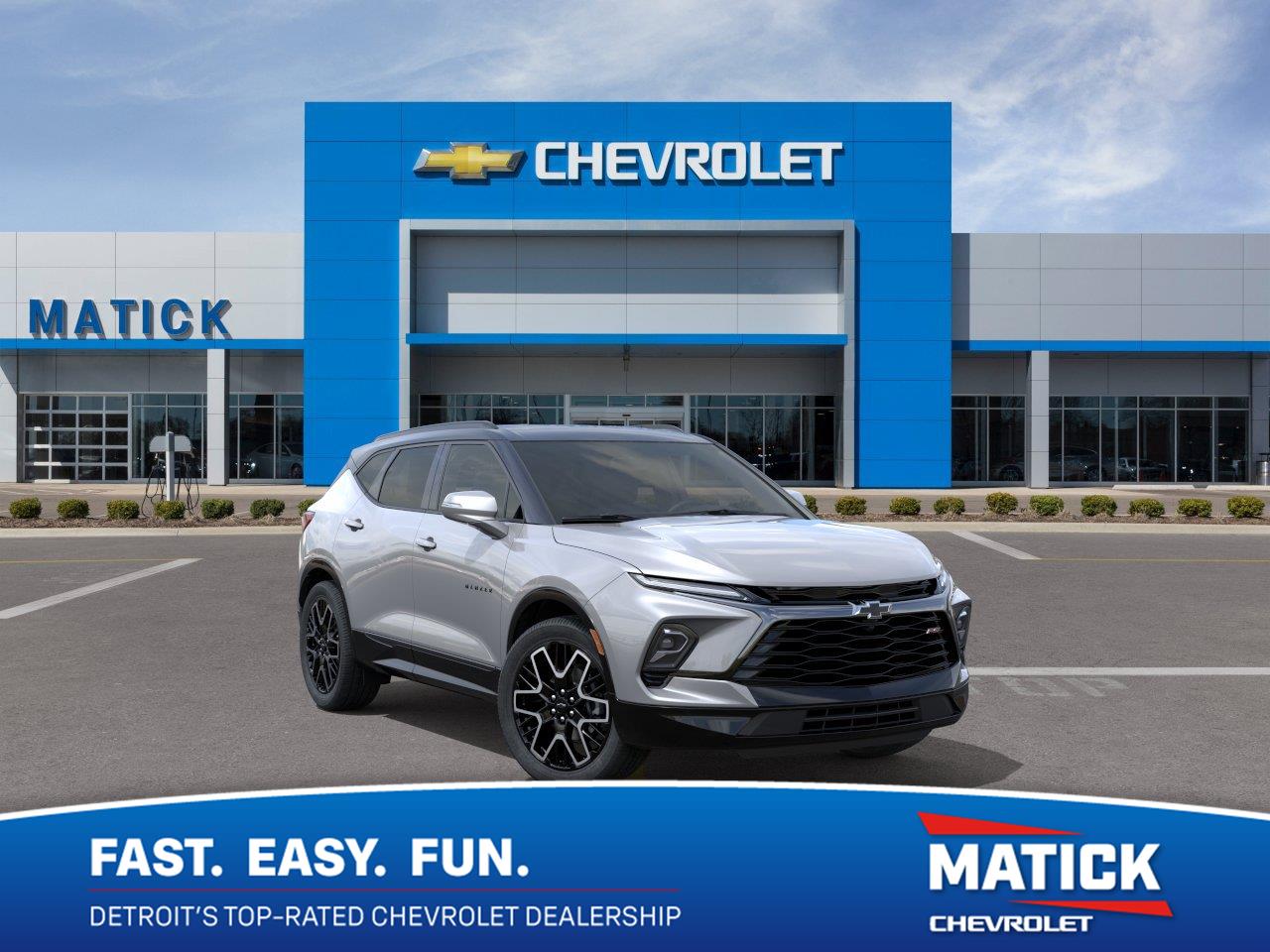 Sterling Gray Metallic 2026 Chevrolet Blazer SUV / Crossover All-Wheel Drive 9-Speed Automatic