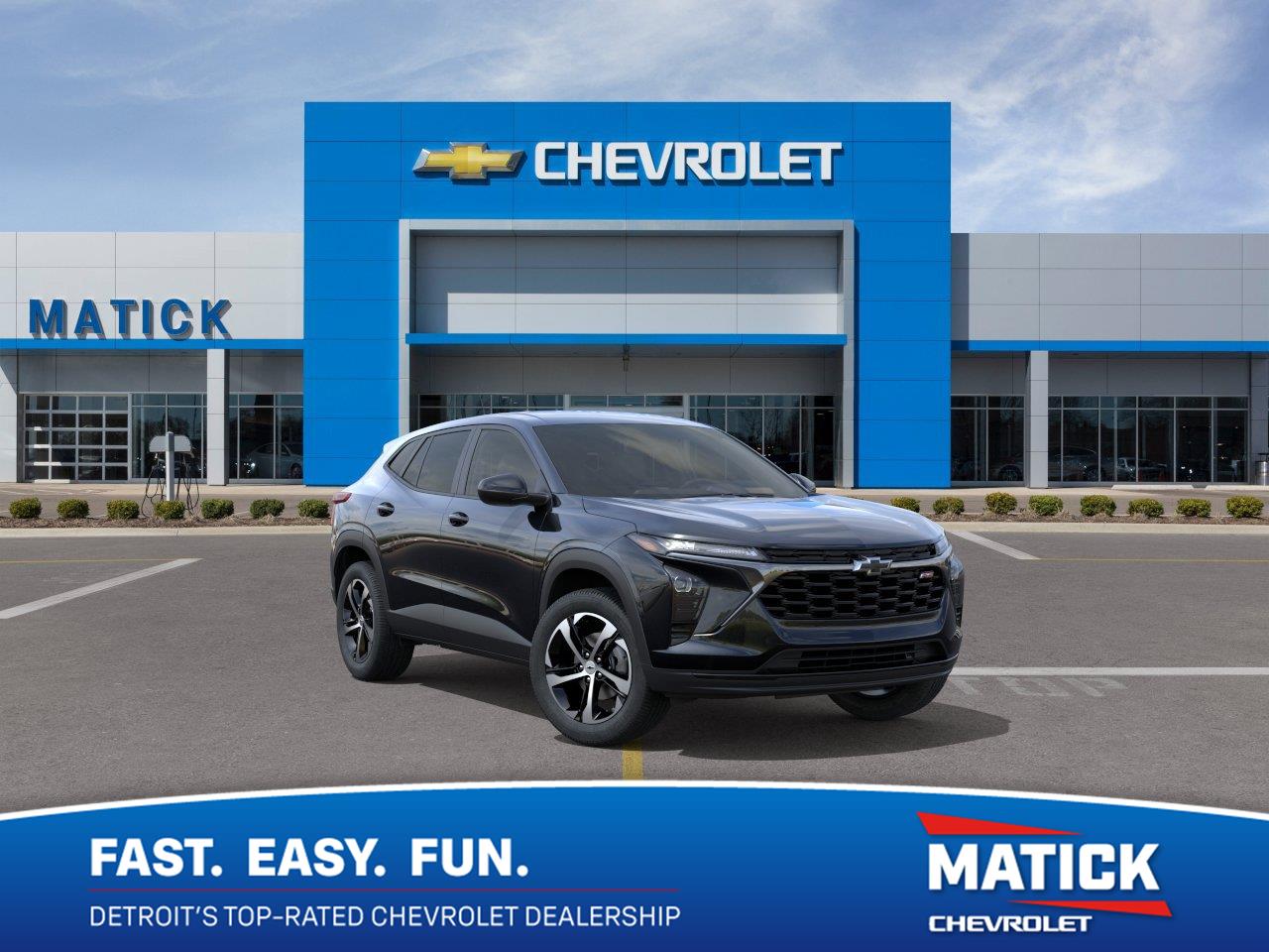 Mosaic Black Metallic 2026 Chevrolet Trax SUV / Crossover Front-Wheel Drive 6-Speed Automatic