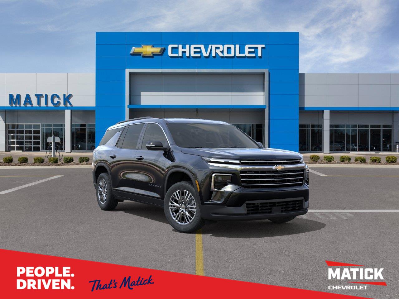 Mosaic Black Metallic 2027 Chevrolet Traverse SUV / Crossover Front-Wheel Drive 8-Speed Automatic